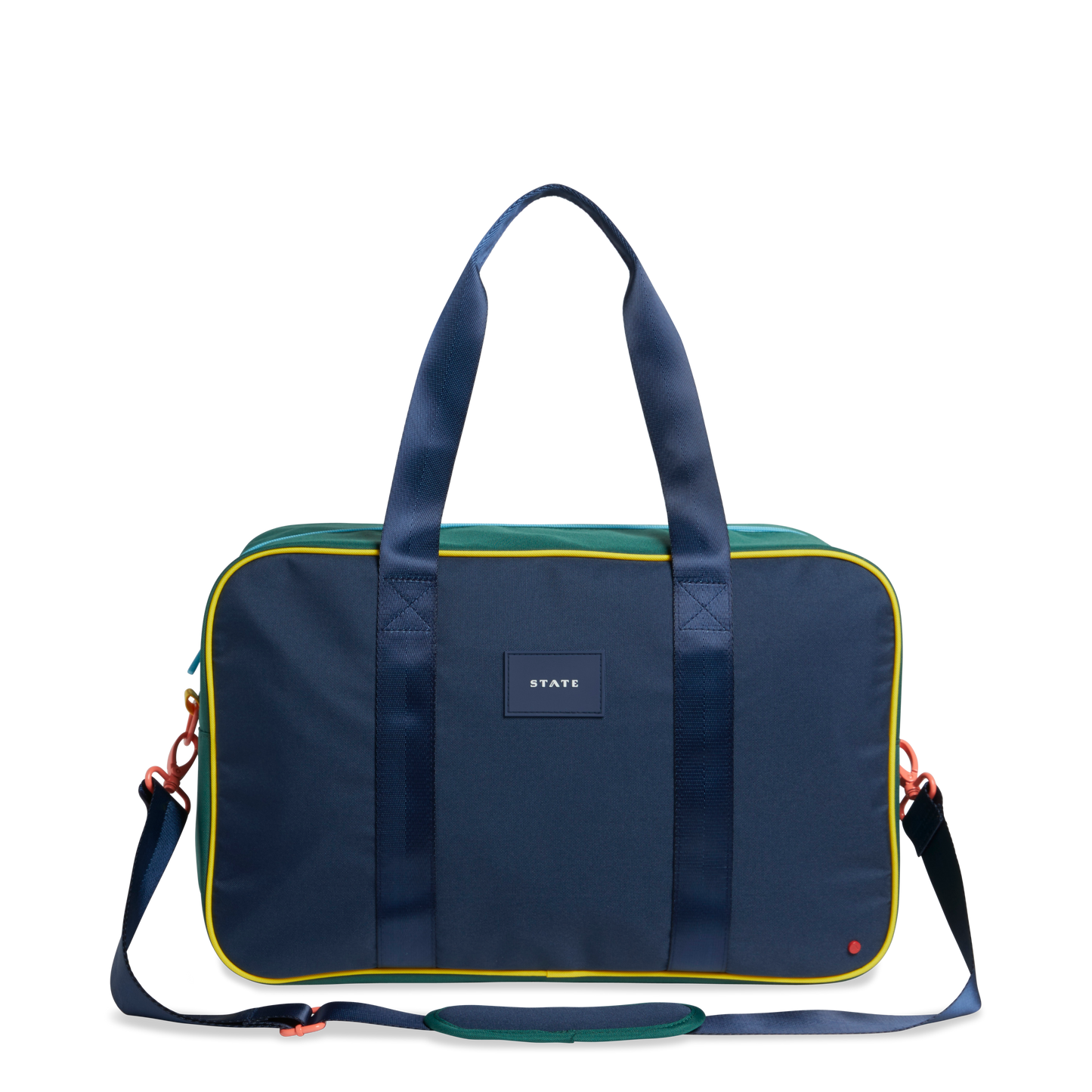 Rockaway Duffle- Green and Navy