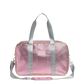 Rockaway Duffle- Pink and Silver