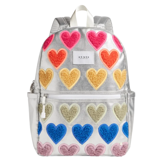 State Kane Backpack- Fuzzy Hearts