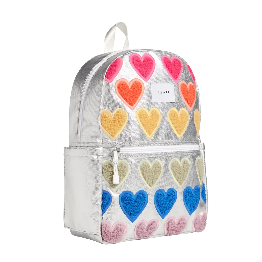 State Kane Backpack- Fuzzy Hearts