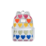 State Kane Double Pocket Backpack- Fuzzy Hearts