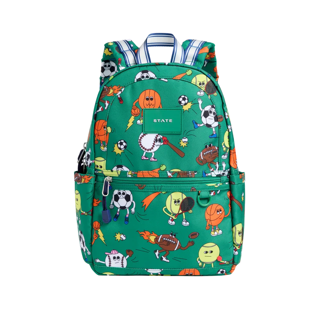 STATE Kane Mini Backpack- Sports Balls