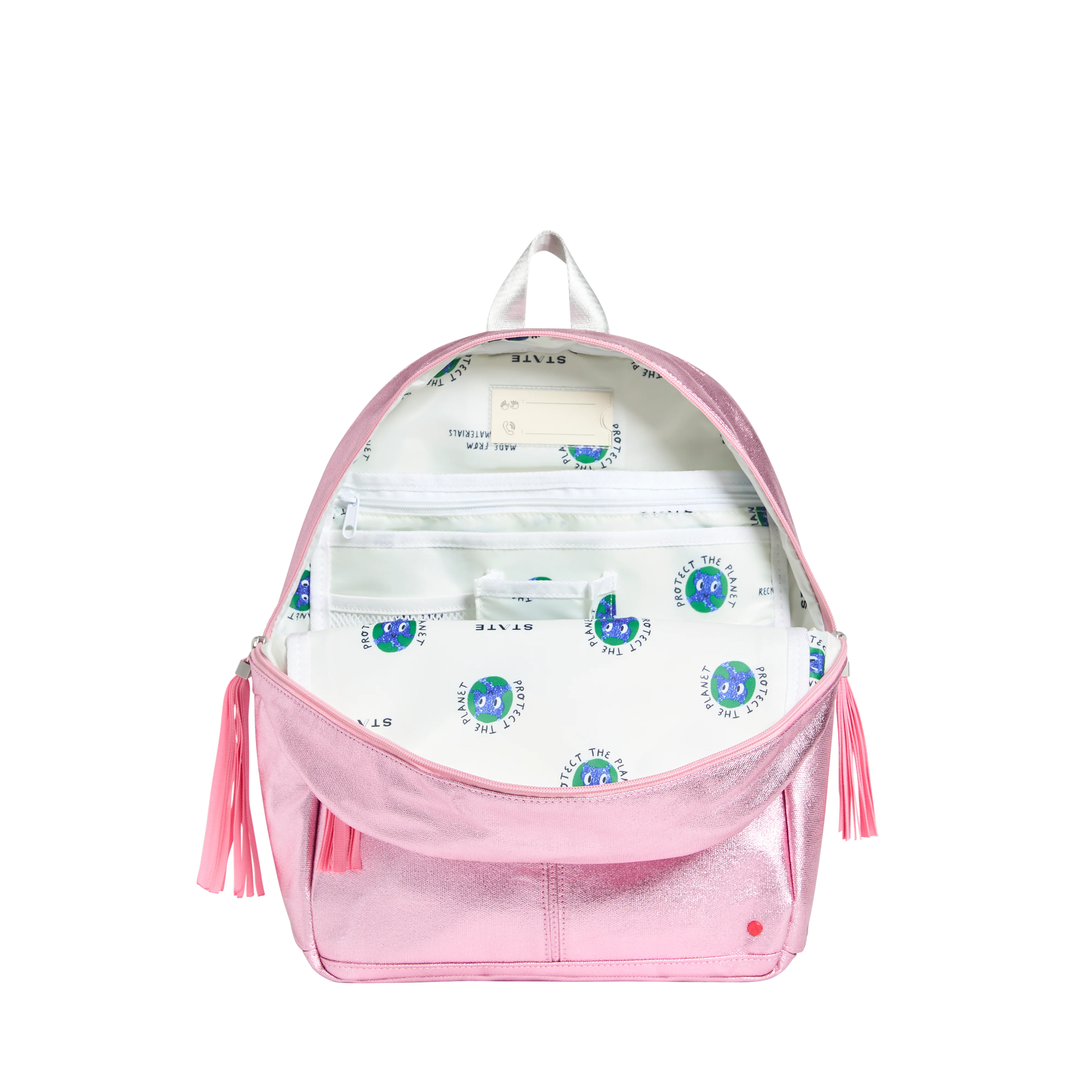 Kane Backpack- Pink and Hot Pink Color Block