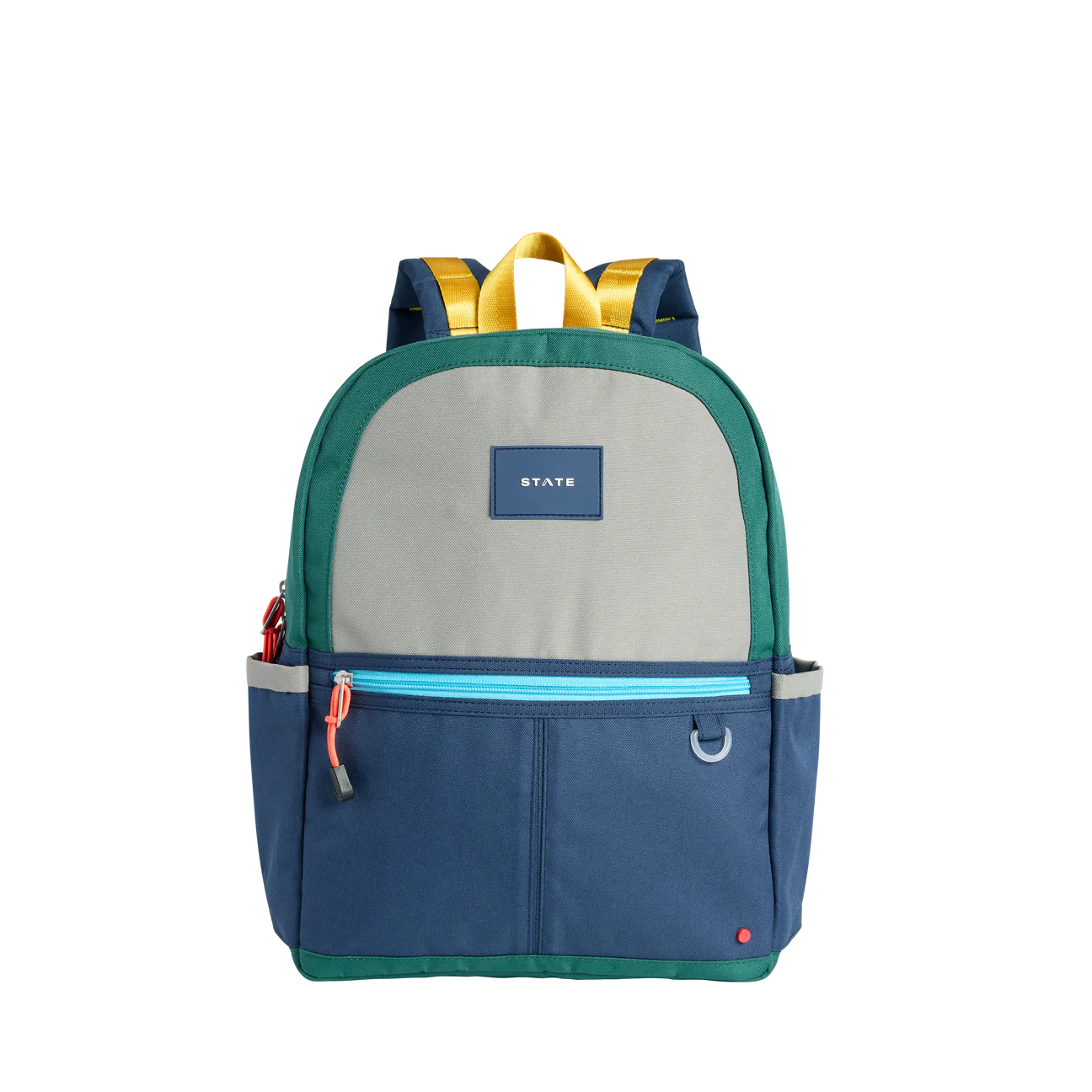 State Kane Backpack- Green and Navy