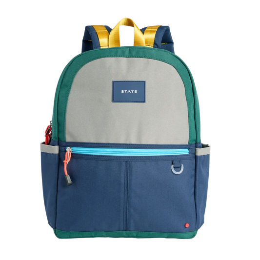 STATE Kane Backpack- Green and Navy 