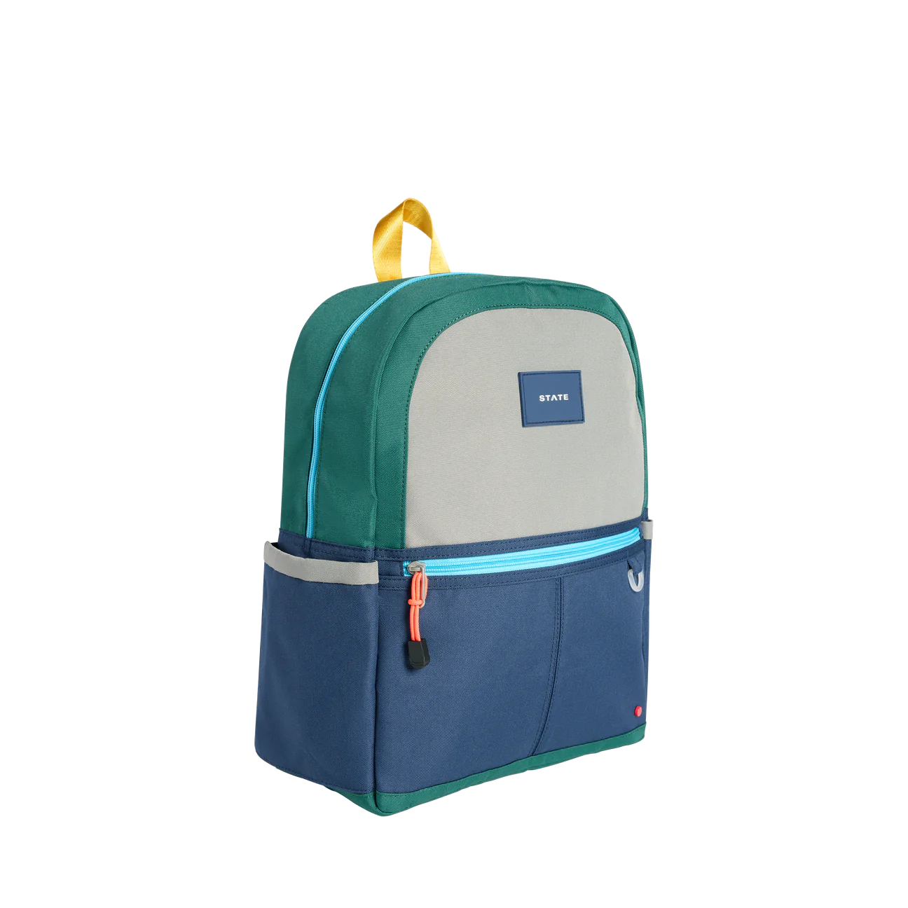 State Kane Backpack- Green and Navy