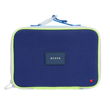 State Rodgers Lunch Box- Navy and Neon