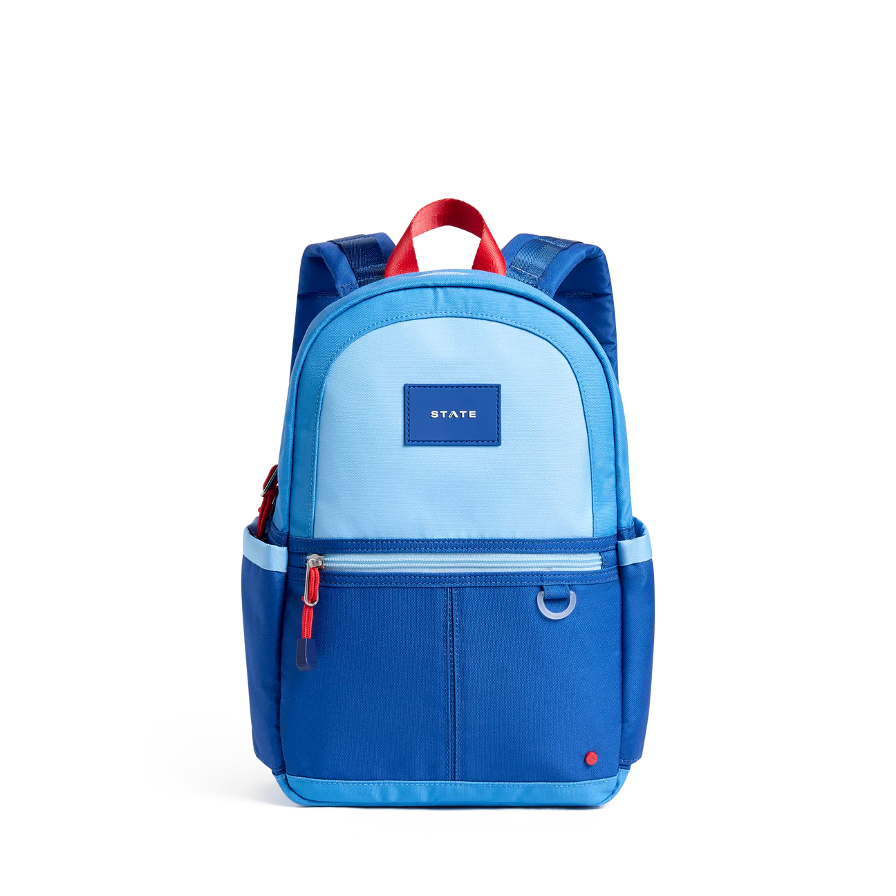 State Kane Mini Backpack- Blue and Light Blue Color Block