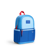 State Kane Mini Backpack- Blue and Light Blue Color Block