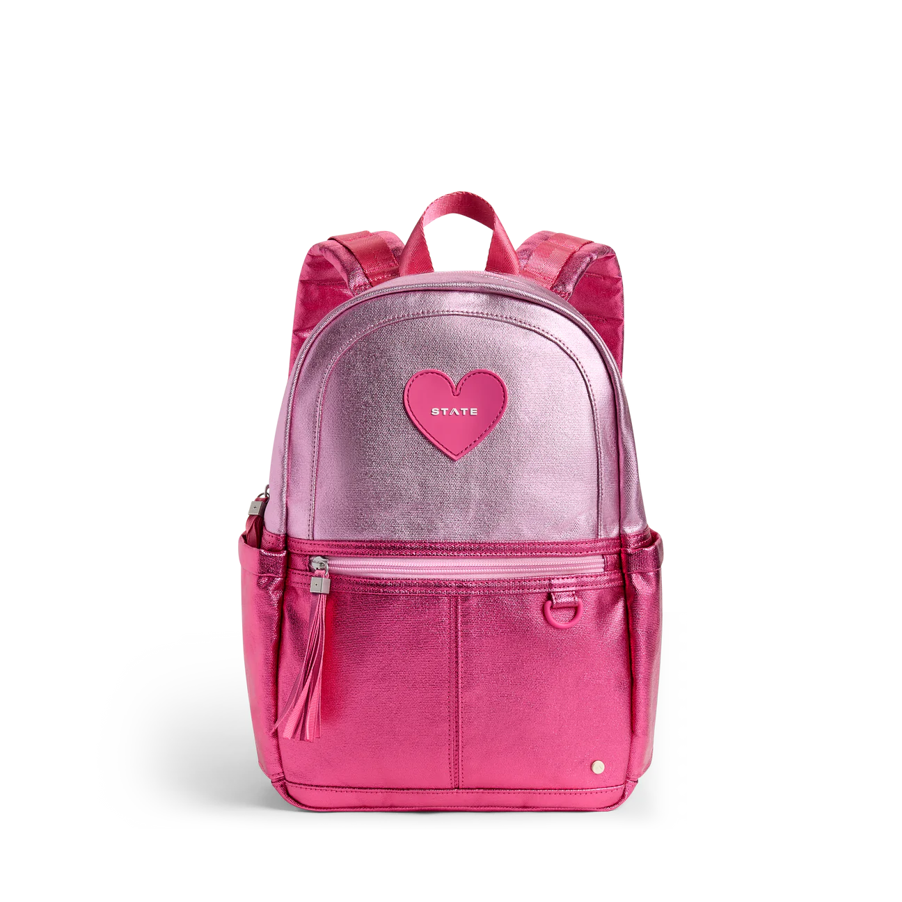 State Kane Mini Backpack- Pink and Hot Pink Color Block