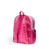 State Kane Double Pocket Backpack- Pink and Hot Pink Color Block