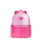 State Kane Double Pocket Backpack- Pink and Hot Pink Color Block