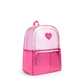 State Kane Double Pocket Backpack- Pink and Hot Pink Color Block
