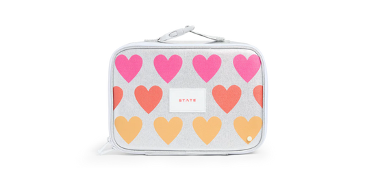 State Rodgers Lunch Box- Fuzzy Hearts