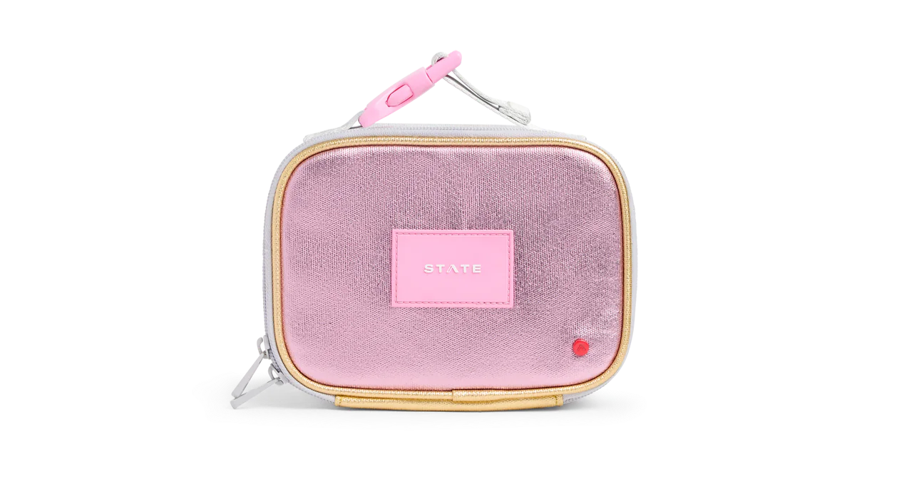 State Rodgers Mini Snack Pack- Pink and Silver
