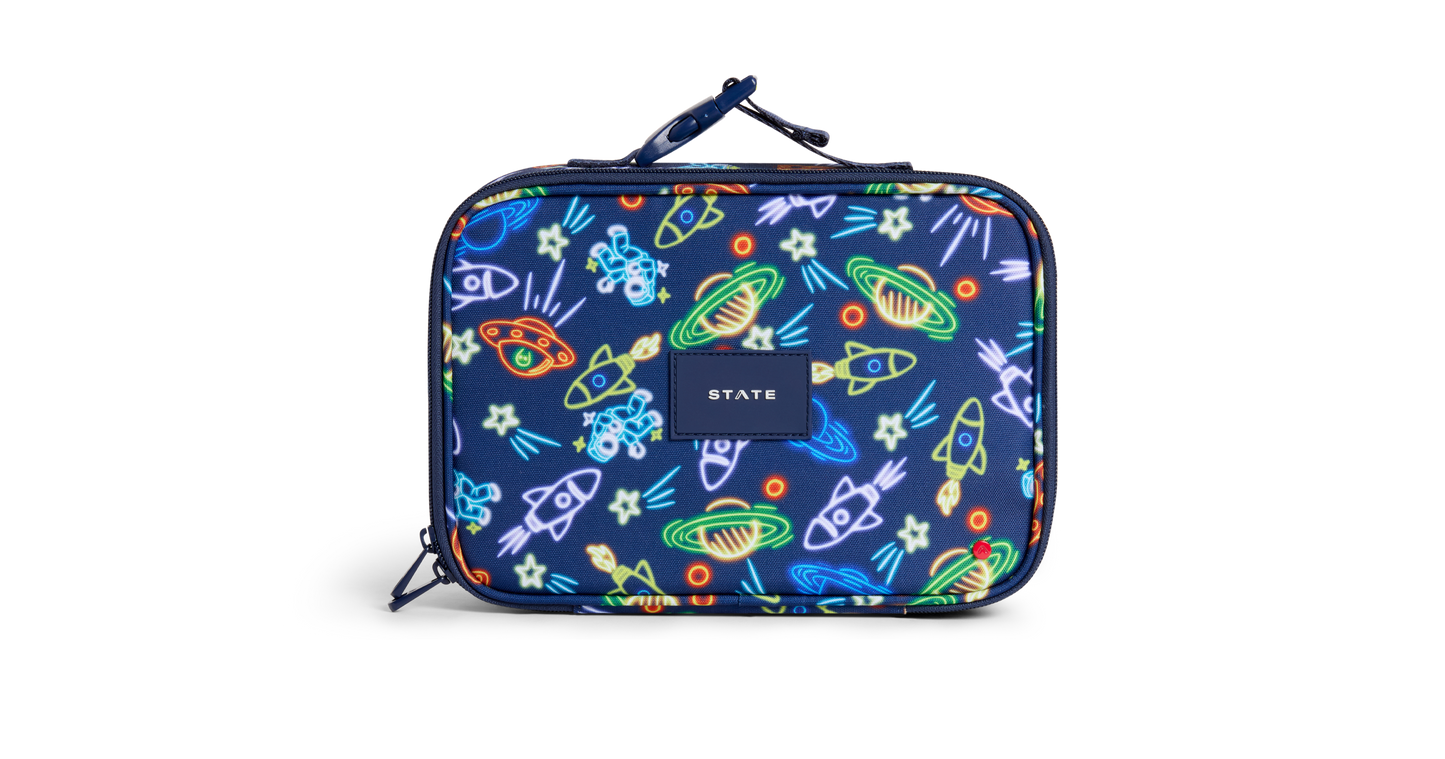 State Rodgers Lunch Box- Neon Space
