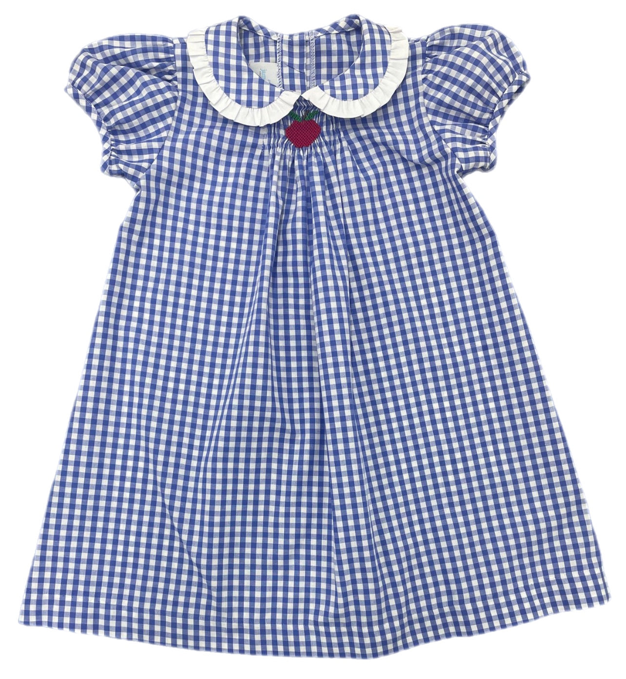 James and Lottie Sage Smocked Dress