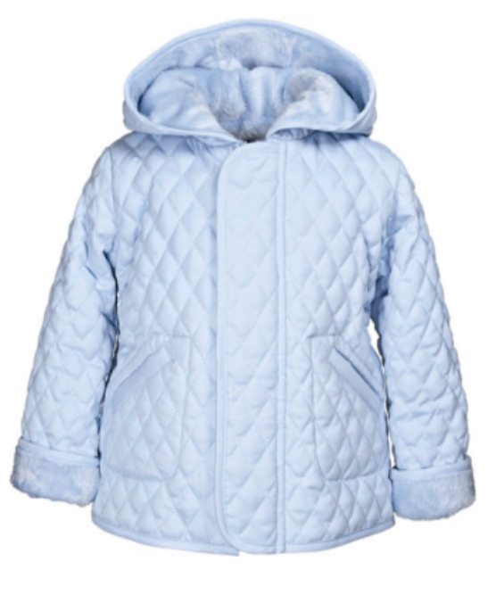 American Widgeon Hooded  Barn Kids Jacket - Light Blue