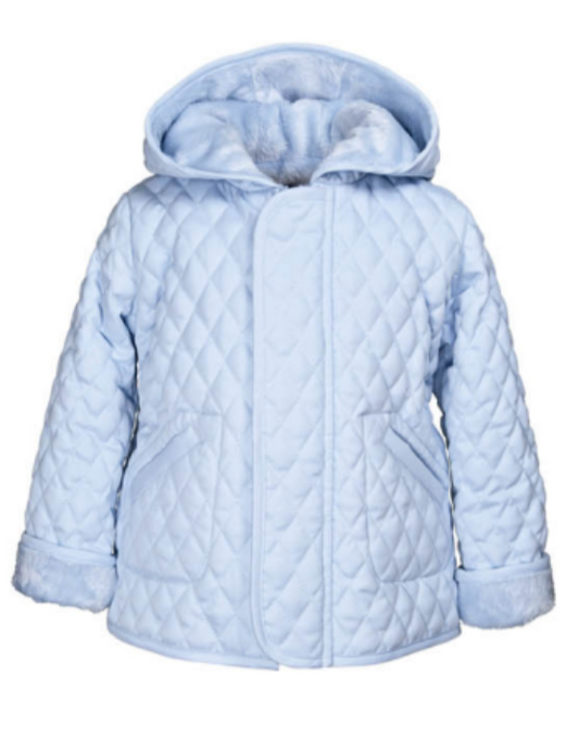 American Widgeon Hooded  Barn Kids Jacket - Light Blue