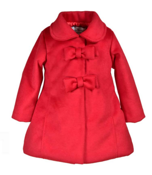 American Widgeon Bow Car Coat - Red