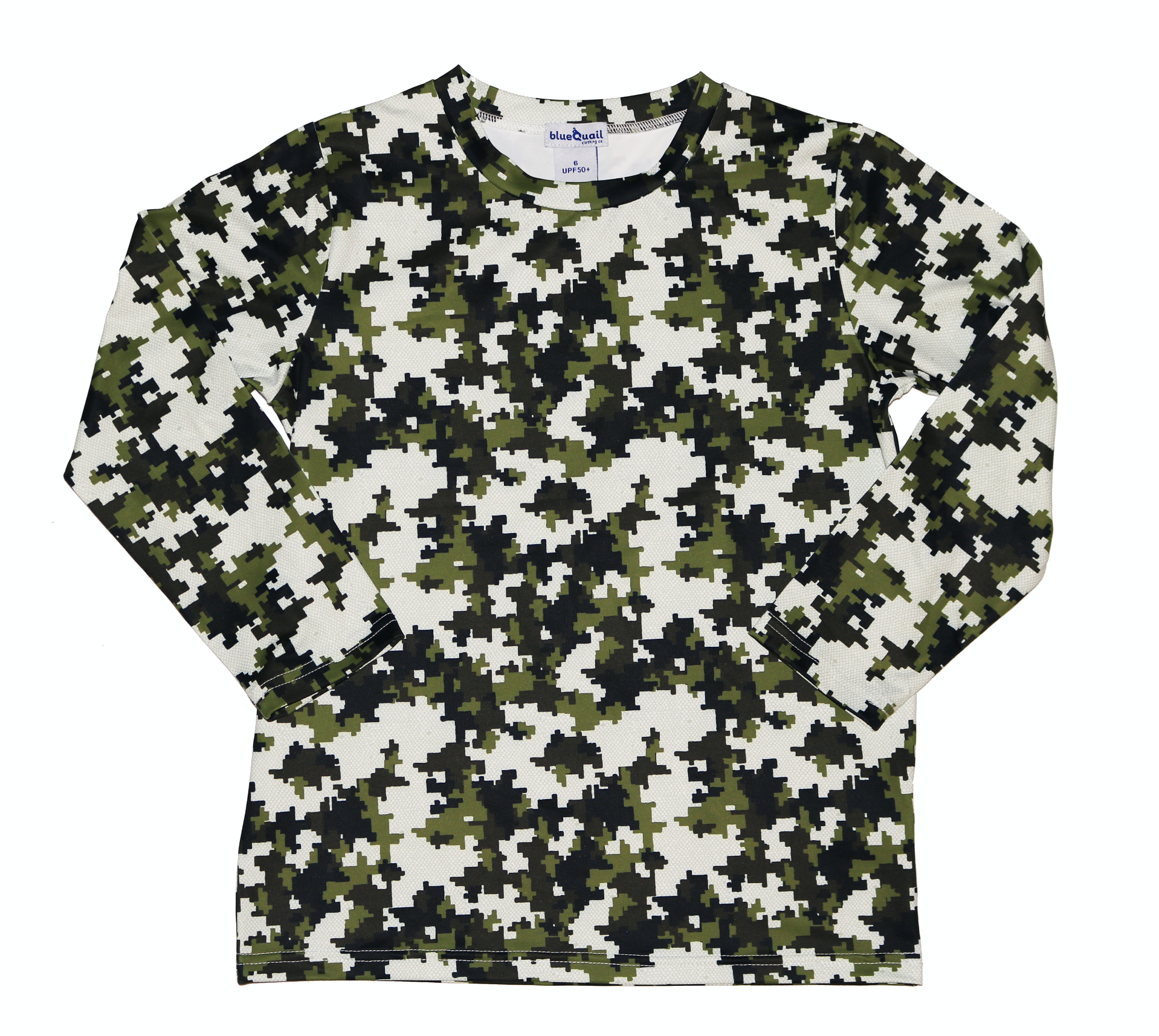 BlueQuail Digital Camo Long Sleeve Performance Tee