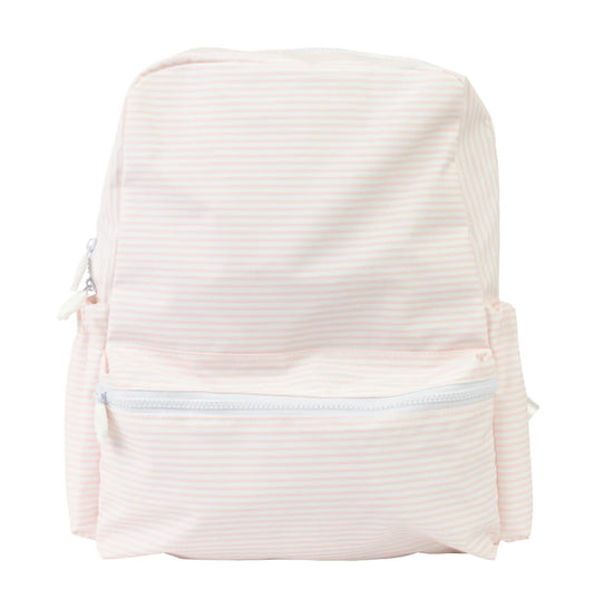 Apple Of My Isla Pink Stripe Large Backpack