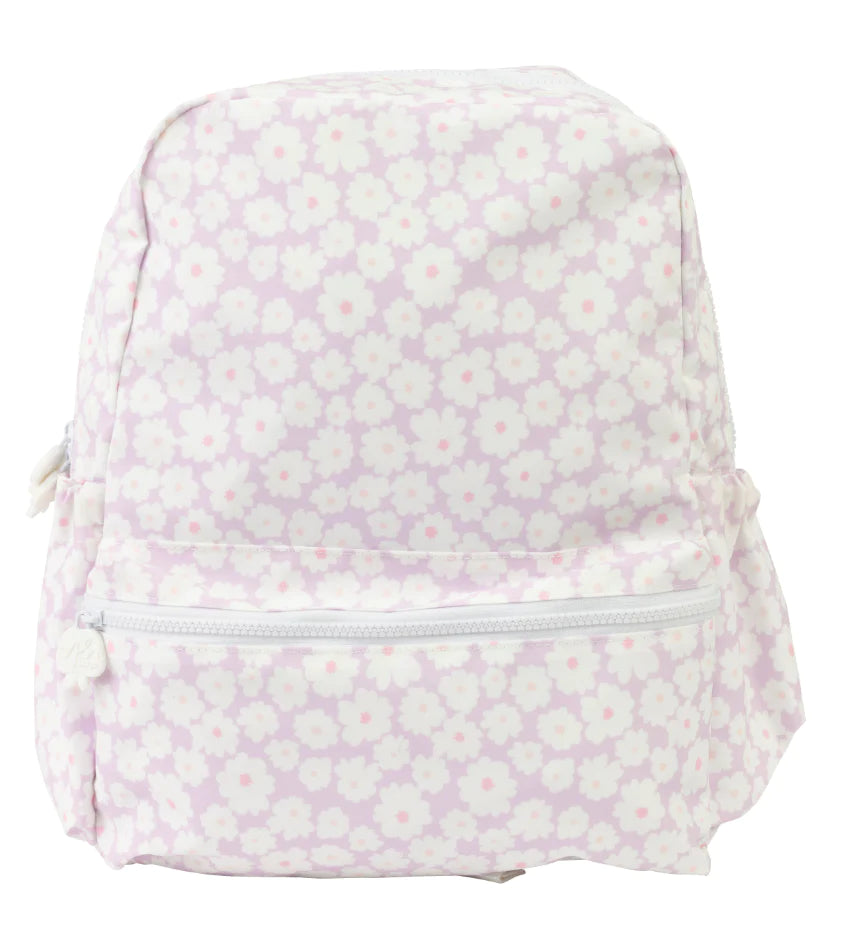 Apple Of My Isla Lavender Daisies Large Backpack