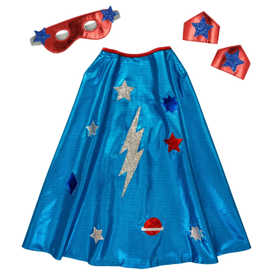 Meri Meri Superhero Costume- Blue