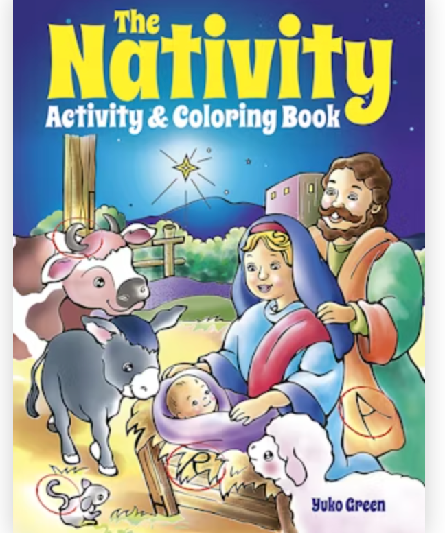 Dover Nativity Activity and Coloring Book
