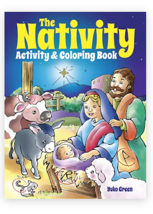 Dover Nativity Activity and Coloring Book