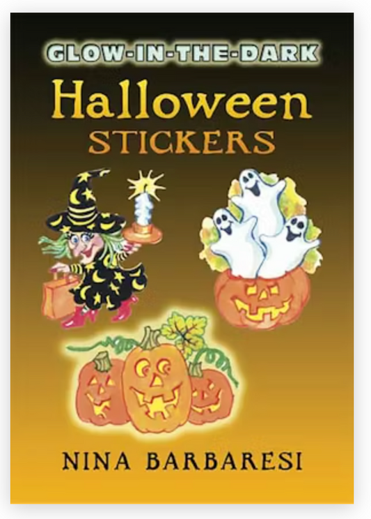 Glow-in-the-Dark Halloween Stickers