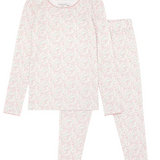 Minnow Antique Floral Pima Pajama Set