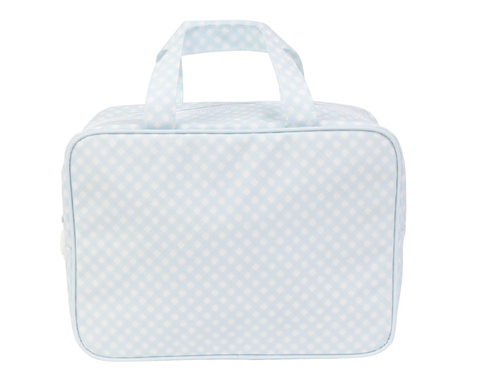 Apple Of My Isla Blue Gingham Take It Tote