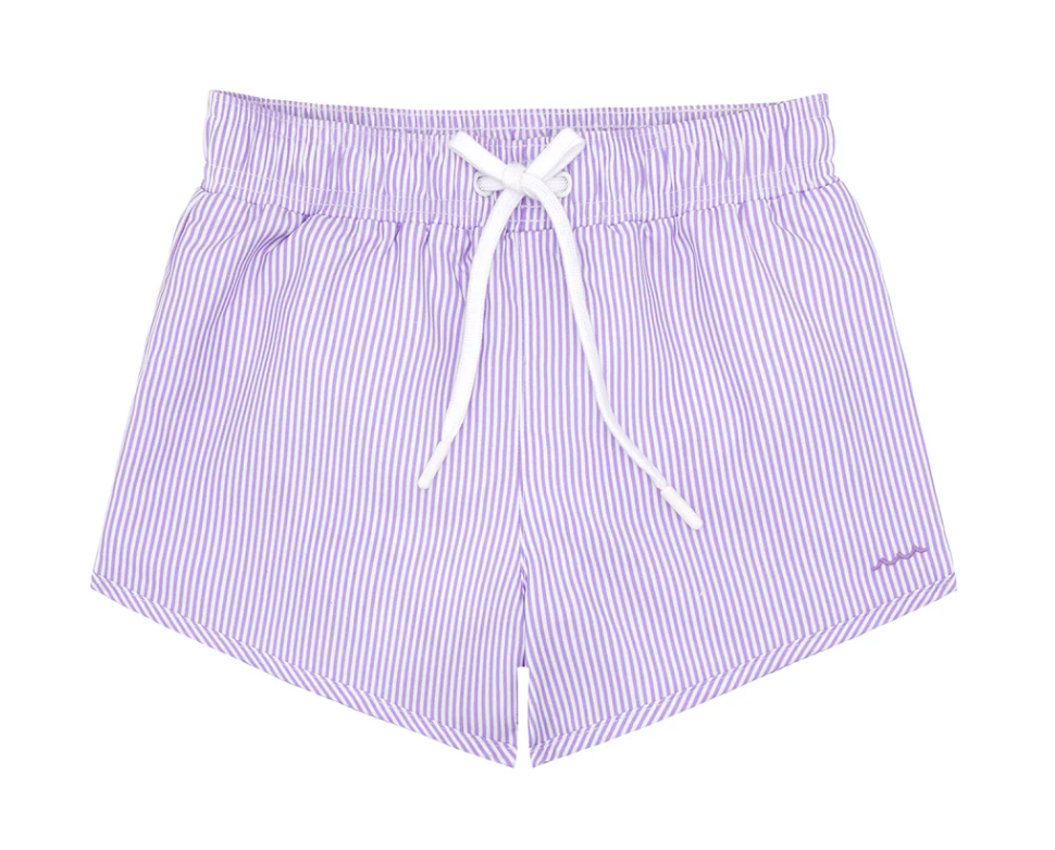 Minnow Lavender Stripe Boardie