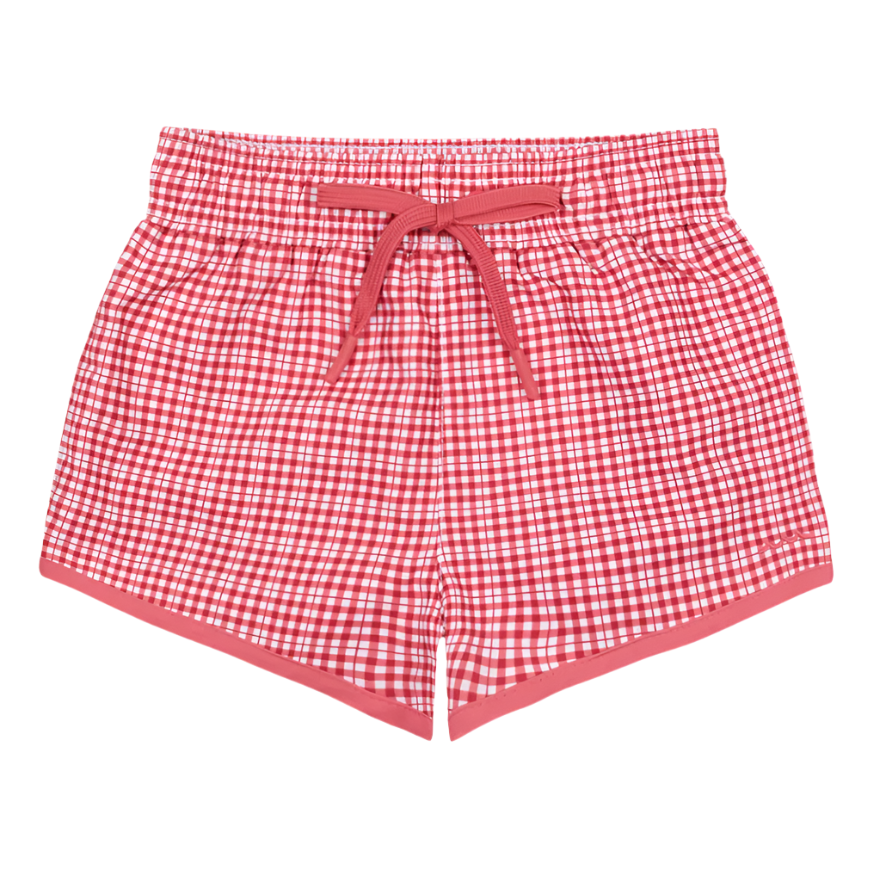 Minnow Poppy Gingham Boardie