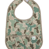 Apple of My Isla The Wipe It Bib- Camo