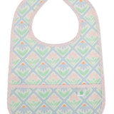 The Wipe It Bib- Pastel Floral