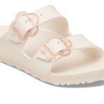 Birkenstock Arizona Flower Kids- Eggshell