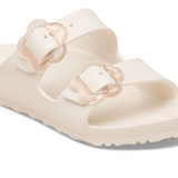 Birkenstock Arizona Flower Kids- Eggshell