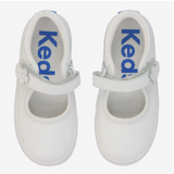 Ella Mary Jane Sneaker- White
