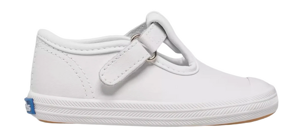 Champion Toe Cap T-Strap Sneaker- White