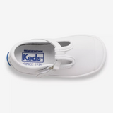 Champion Toe Cap T-Strap Sneaker- White