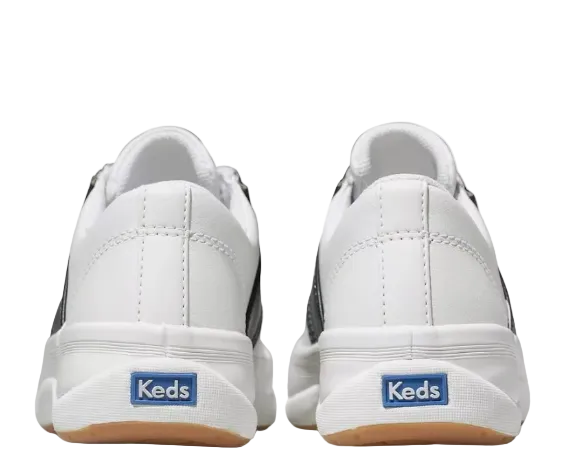 Keds School Days Sneaker- White and Navy