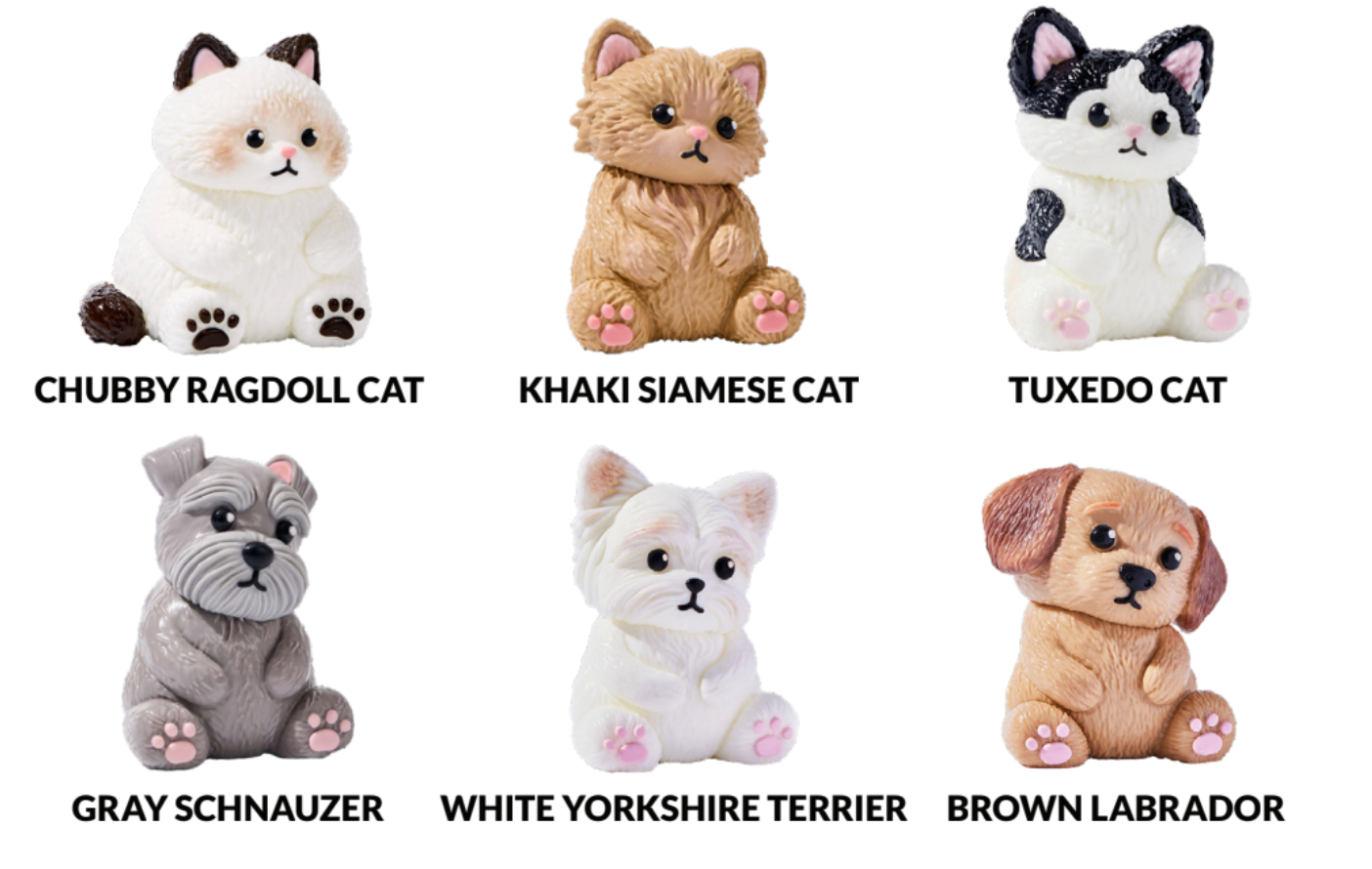 Taba Squishy Dogs and Cats
