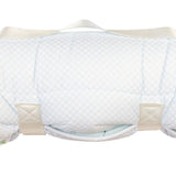 Apple of My Isla The Nap Mat- Blue Gingham