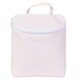 Apple Of My Isla The Bottle Bag- Pink Stripe