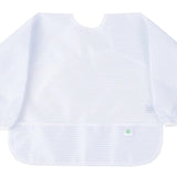 Apple of My Isla Blue Stripe Cover Everything Bib