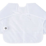 Apple of My Isla Blue Stripe Cover Everything Bib