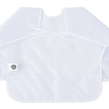 Apple of My Isla Blue Stripe Cover Everything Bib