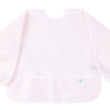 Apple of My Isla Pink Stripe Cover Everything Bib